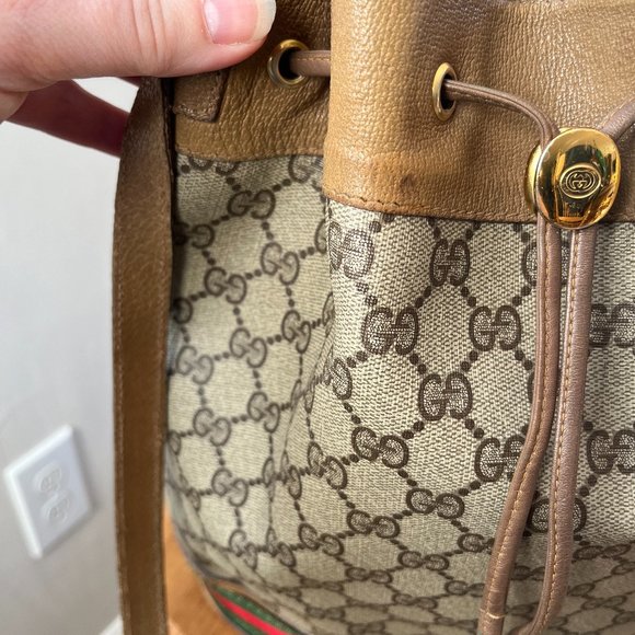 Gucci Vintage Ophidia Bucket Bag - Picture 9 of 16